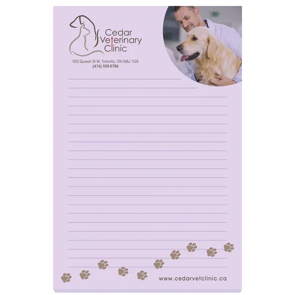 Souvenir® Sticky Note™ 4" x 6" Pad, 50 sheet