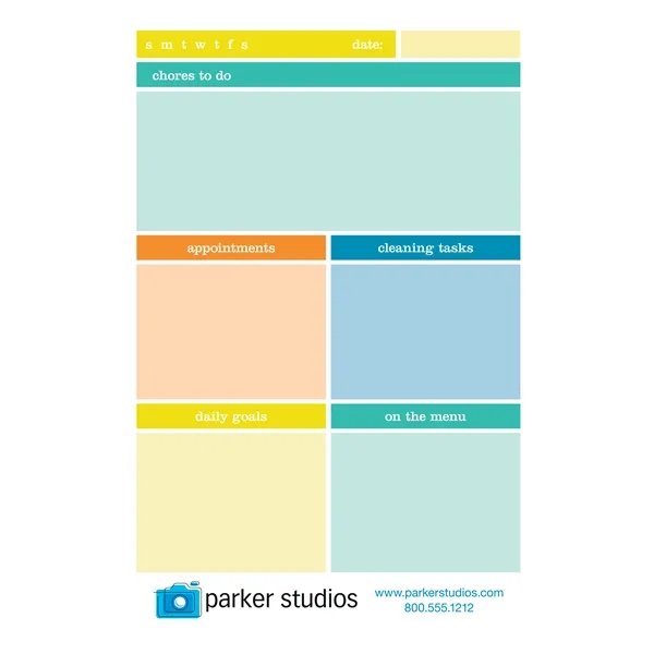 Souvenir® Sticky Note™ 6" x 9" Large Pad, 50 sheet