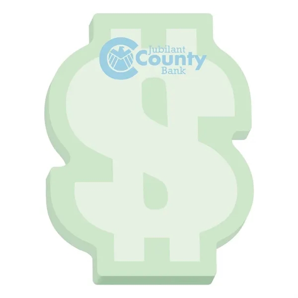 Souvenir® Sticky Note™ 4" x 3" Die Cut Pad, 25 sheet