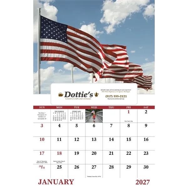 Good Value™ Celebrate America - Window Calendar
