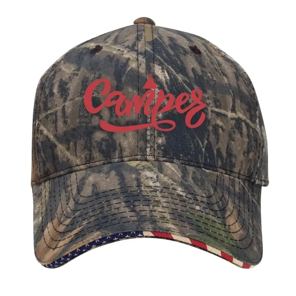 Camo Patriotic Cap