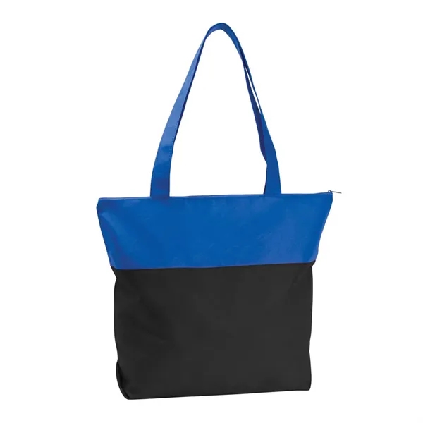 Good Value™ Poly Pro Two-Tone Zippered Tote