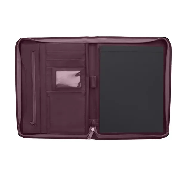 Good Value™ Ultrahyde Zippered Padfolio