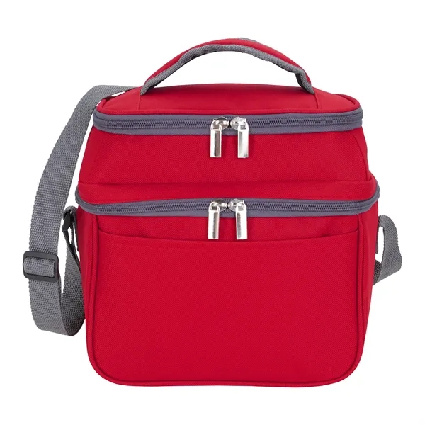 Dual Compartment 6-Can Cooler
