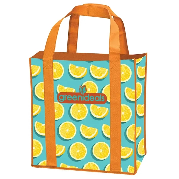 Universal Source® Laminated Non-Woven Grocery Tote