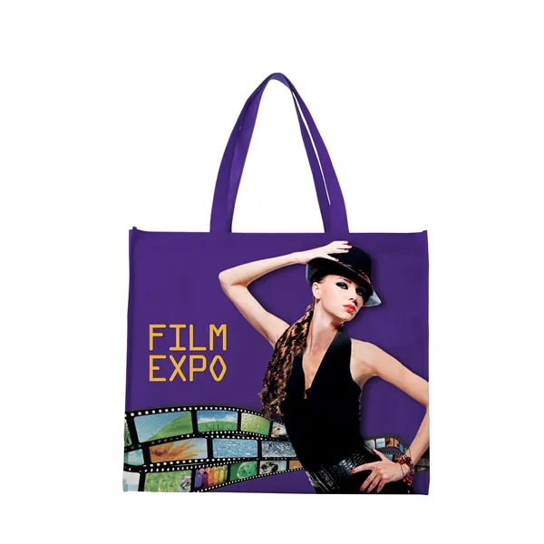 Universal Source® Laminated Non-Woven Landscape Tote