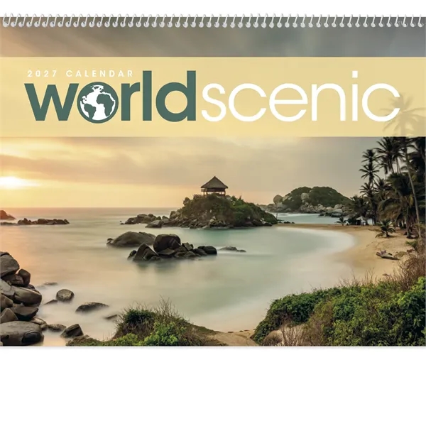 Triumph® Calendars World Scenic Calendar