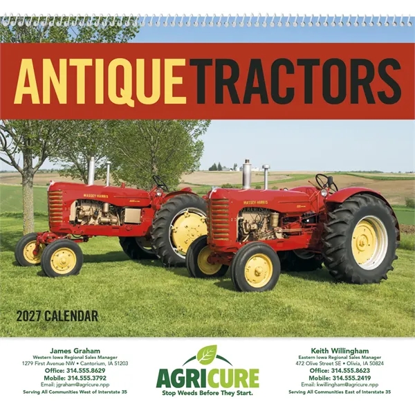 Triumph® Calendars Antique Tractors Calendar