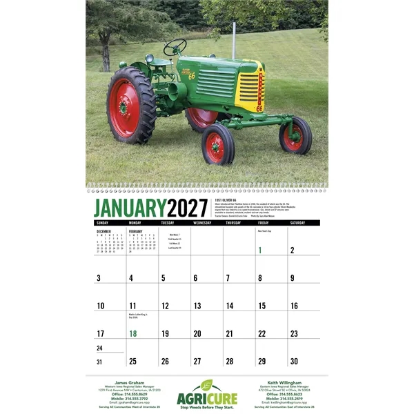 Triumph® Calendars Antique Tractors Calendar