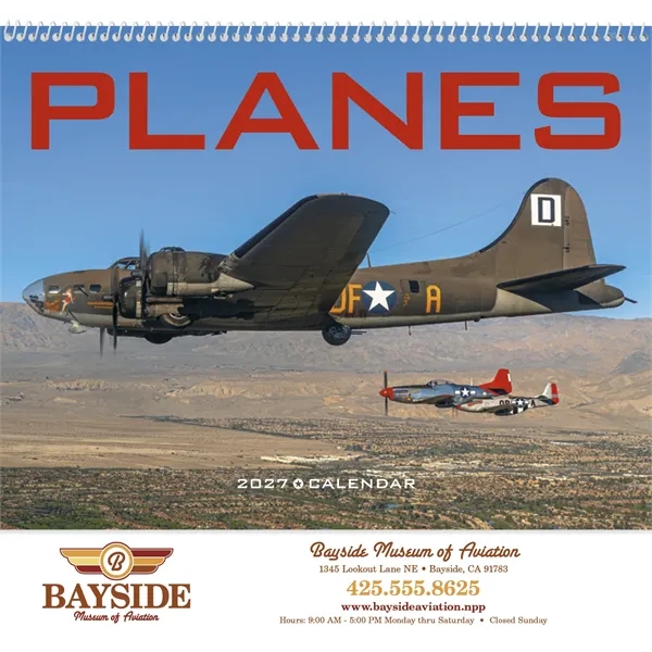 Triumph® Calendars Planes Calendar