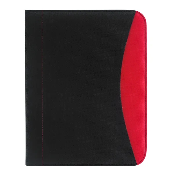 Custom Good Value™ Non-Woven Curve Padfolio