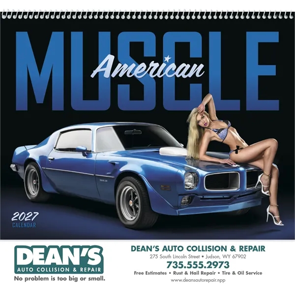 Triumph® Calendars American Muscle Calendar