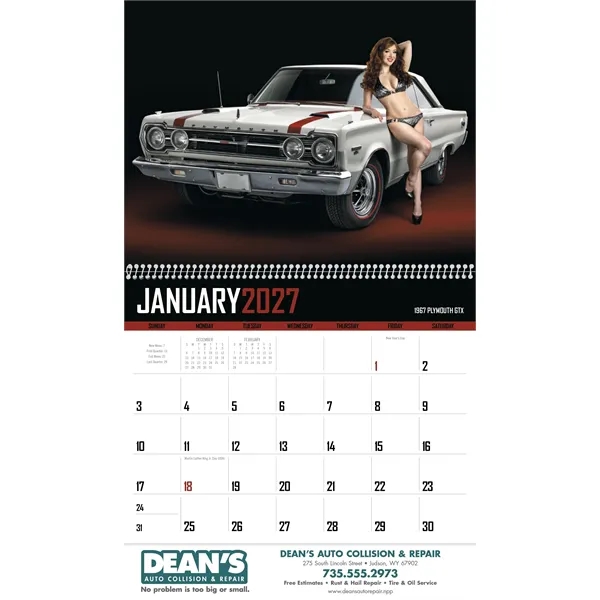 Triumph® Calendars American Muscle Calendar