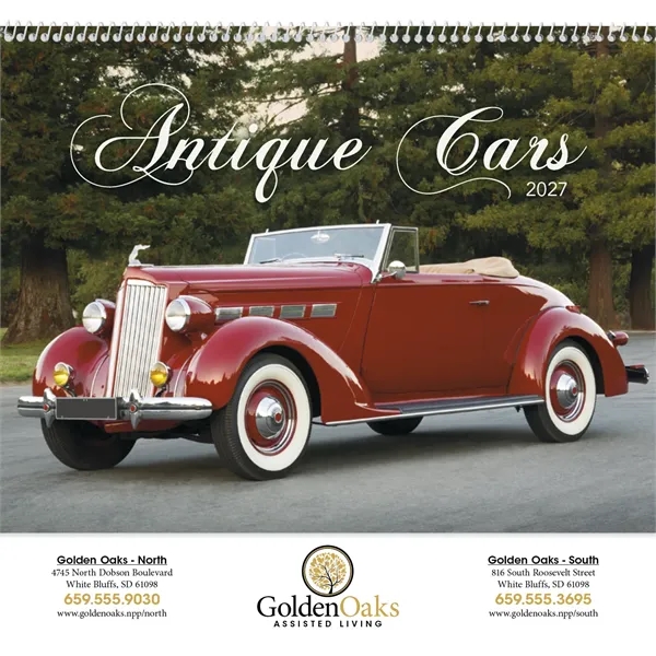 Triumph® Calendars Antique Cars Calendar