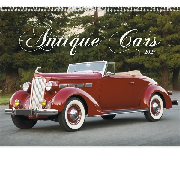 Triumph® Calendars Antique Cars Calendar