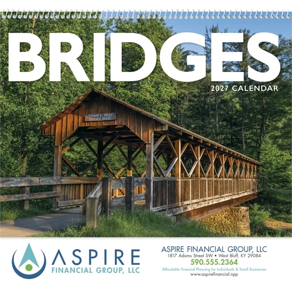 Triumph® Calendars Bridges Calendar