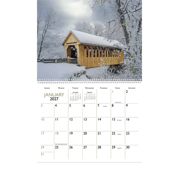 Triumph® Calendars Bridges Calendar