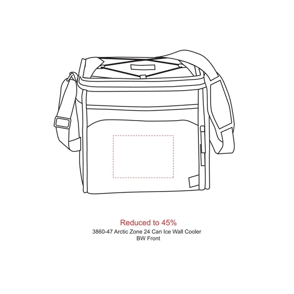 Arctic Zone® 24 Can Ice Wall™ Cooler