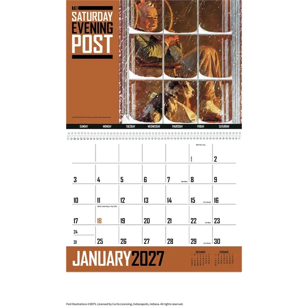 Triumph® Calendars The Saturday Evening Post