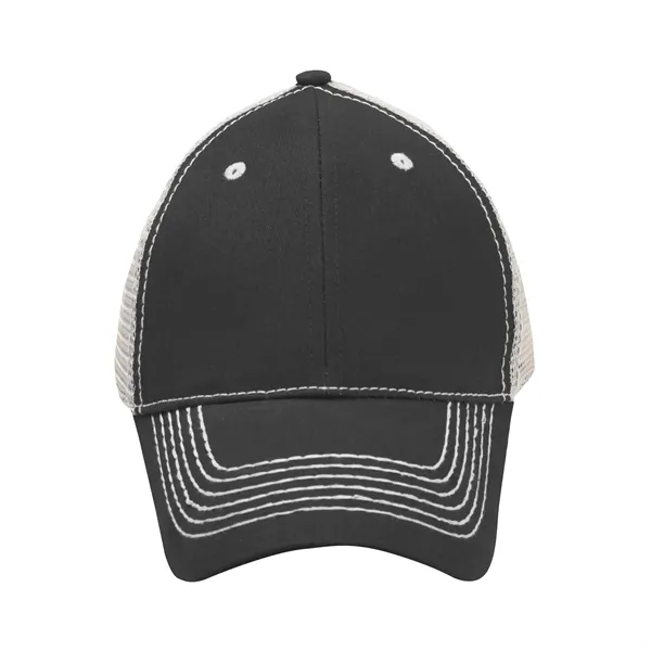 Heavy Stitch Cap With Mesh