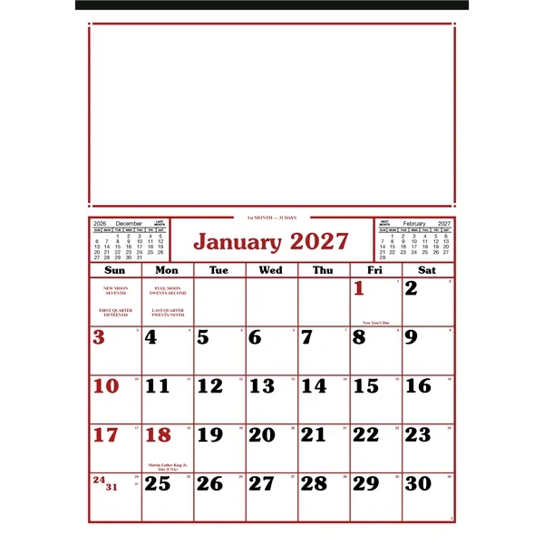 Skinner & Kennedy® Commercial 12-Sheet Calendar