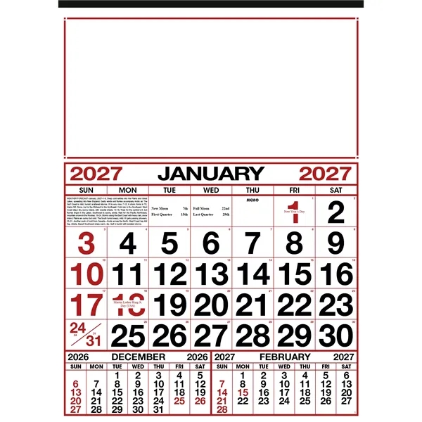 Custom Skinner & Kennedy® Commercial 12-Sheet Calendar