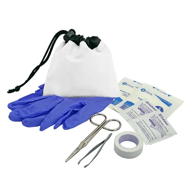 Custom Garyline® Cinch Pouch Pet Care Kit - 8 Piece