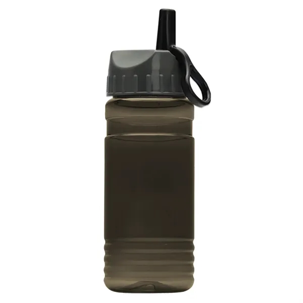 Garyline® RPET Bottle with Ring-Straw Lid - 20 oz.