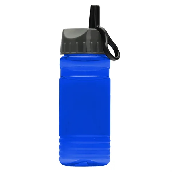 Garyline® RPET Bottle with Ring-Straw Lid - 20 oz.