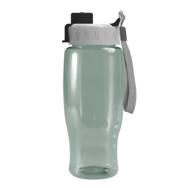 Custom Garyline® Poly+ Recycled Bottle with Quick-Snap Lid - 27 oz.