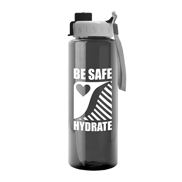 Garyline® Guzzler Bottle with Quick-Snap Lid - 32 oz.