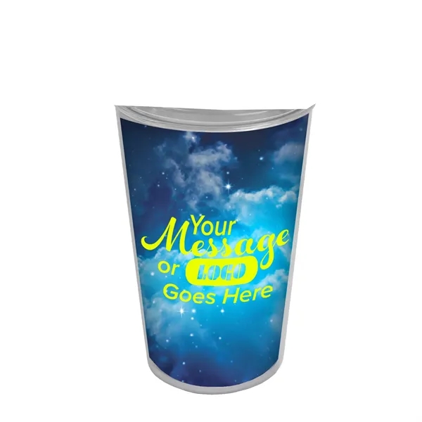 Garyline® Transparent Tumbler with Slider Lid and Full-Co...