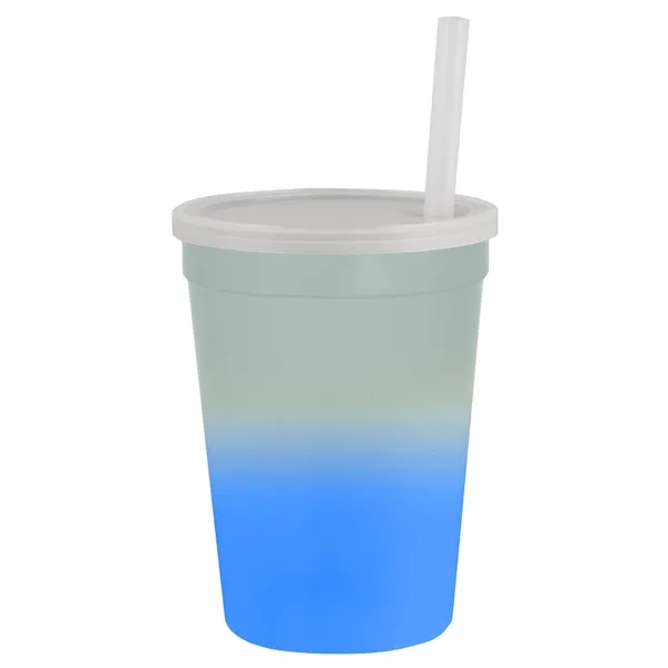 Garyline® Cups-on-the-Go Color-Changing Sport Sipper - 12...