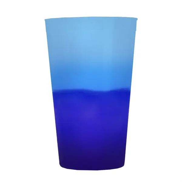 Garyline® Cups-on-the-Go Color-Changing Stadium Cup - 22 oz.
