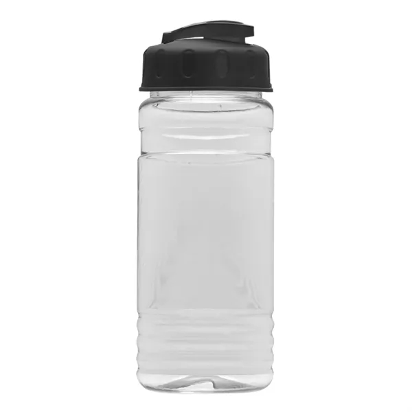 Garyline® Clear Bottle with Flip-Top Lid - 20 oz.