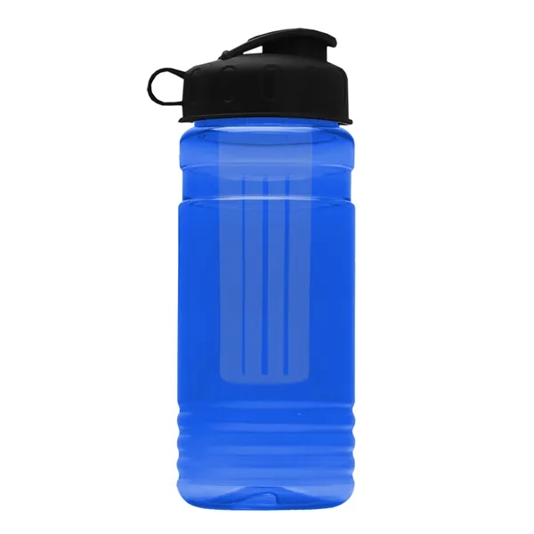 Garyline® Groove Tritan® Bottle with Flip-Top Lid and Inf...