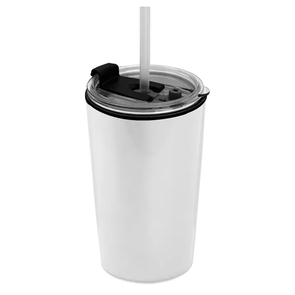 Garyline® Sentinel Metallic Acrylic Tumbler with 2-in-1 L...