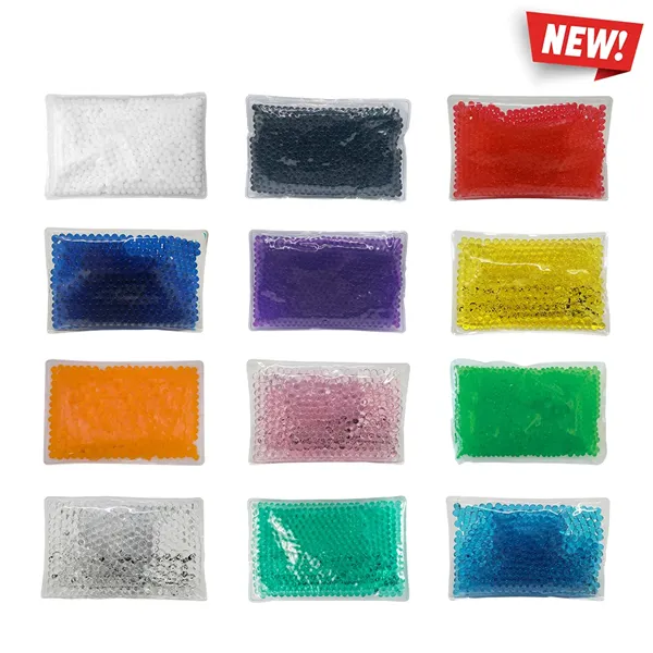 Small Rectangle Gel Beads Hot/Cold Pack