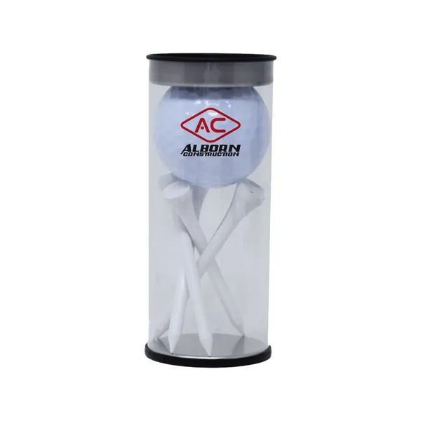 Golf Ball & Golf Tee Tube