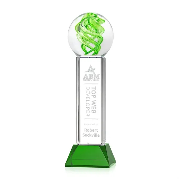 Vortex Award on Stowe Base - Green