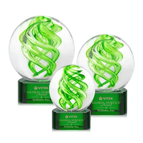 Vortex Award on Paragon Base - Green