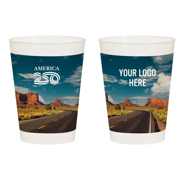 America250™ 10 Oz. Full Color Frost Flex Stadium Cup