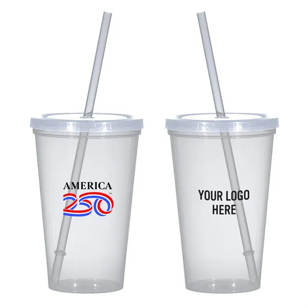 America250™ 22 Oz. Sunsplash Single Wall Tumbler