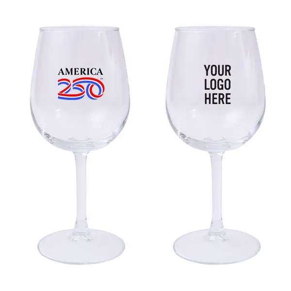 Custom America250™ 12 Oz. Full Color Wine Glass