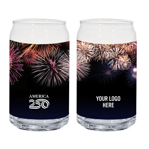 America250™ 16 Oz. Full Color Ale Glass Can