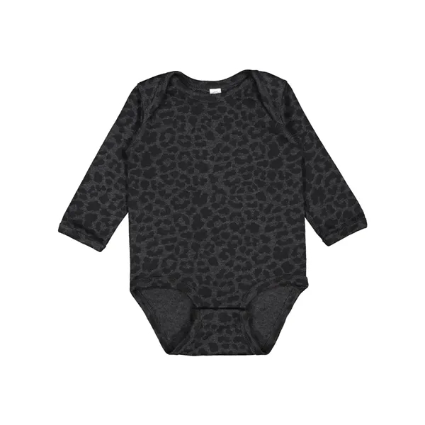 Custom Rabbit Skins Infant Fine Jersey Long Sleeve Bodysuit