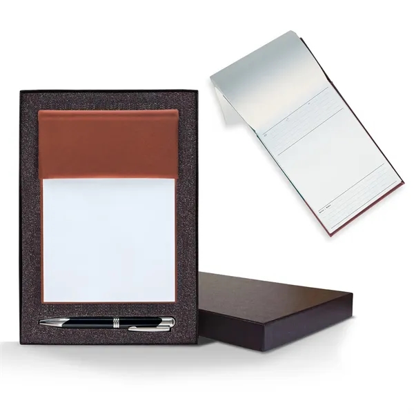 Tucson Medio White Page Cube Notes Gift Set