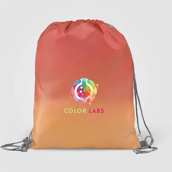 Vilda 210D Polyester Ombre Drawstring Bag - 6L