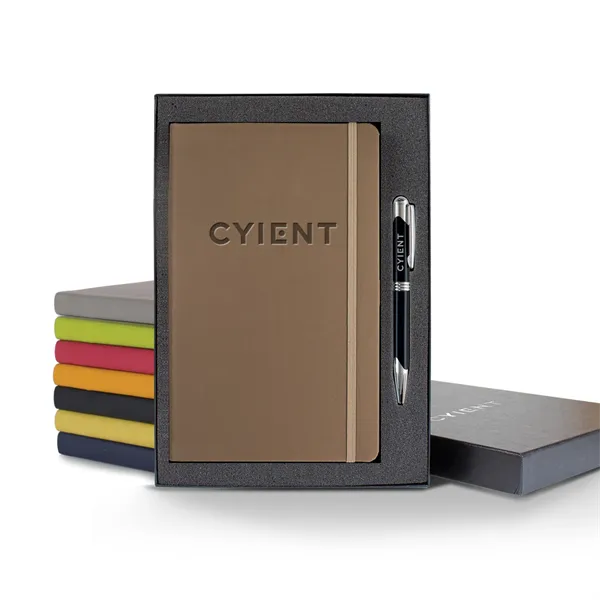 ApPeel Medio Lined Apple Page Journal Gift Set