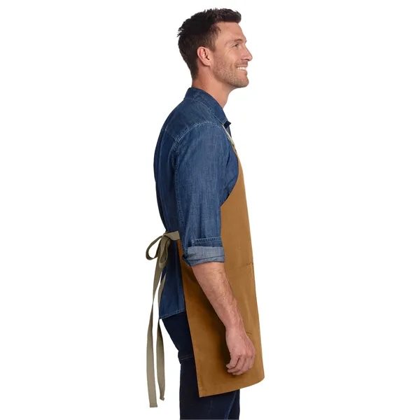 Port Authority Canvas Full-Length Two-Pocket Apron